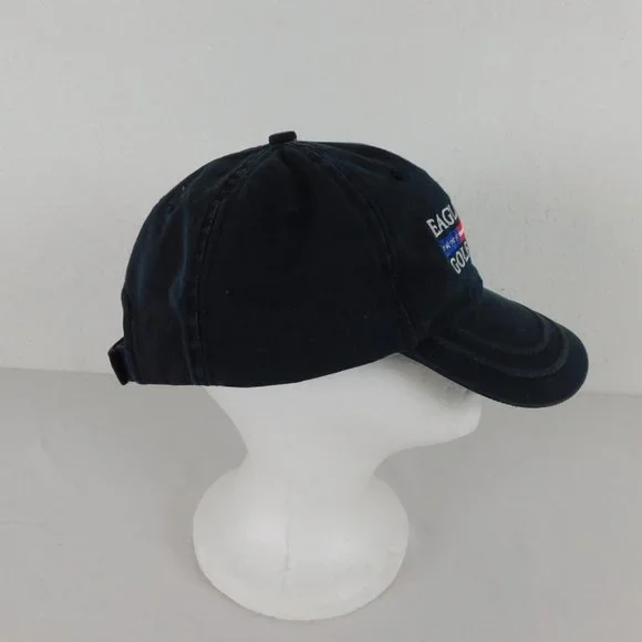 Eaglewood Golf Course Utah Men Adjustable Blue Golf Hat Embroidered Hook Loop - Picture 3 of 10